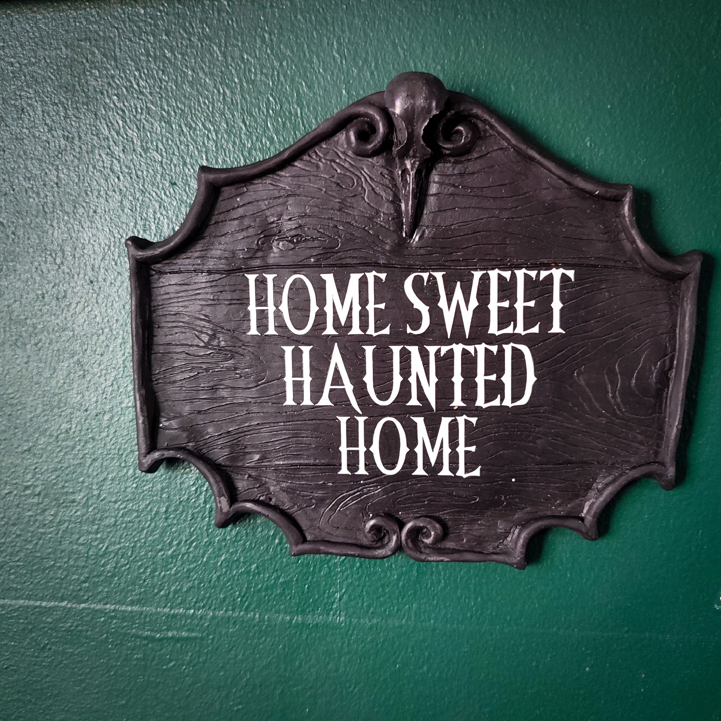 Home Sweet Haunted Home Sign Wall Art