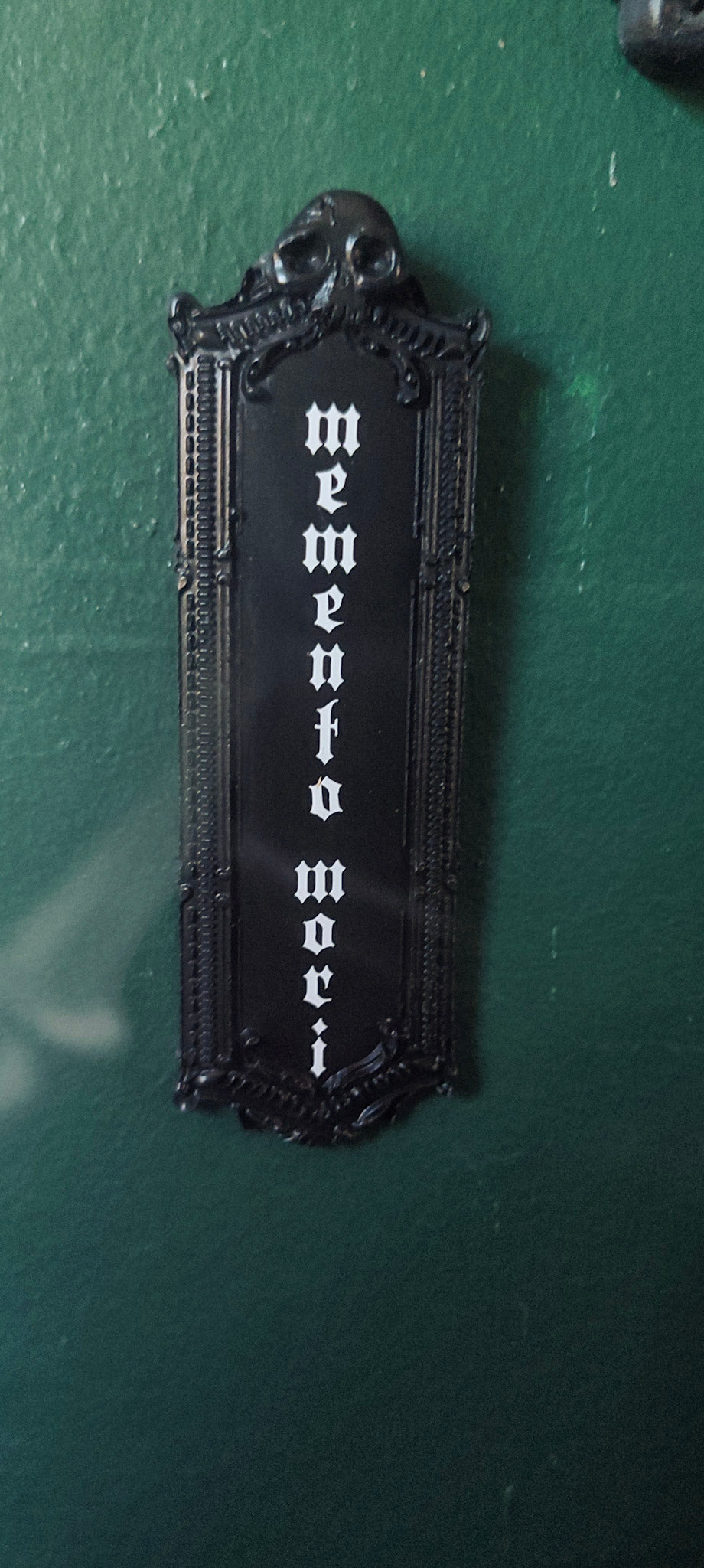 Mini Memento Mori Wall Sign